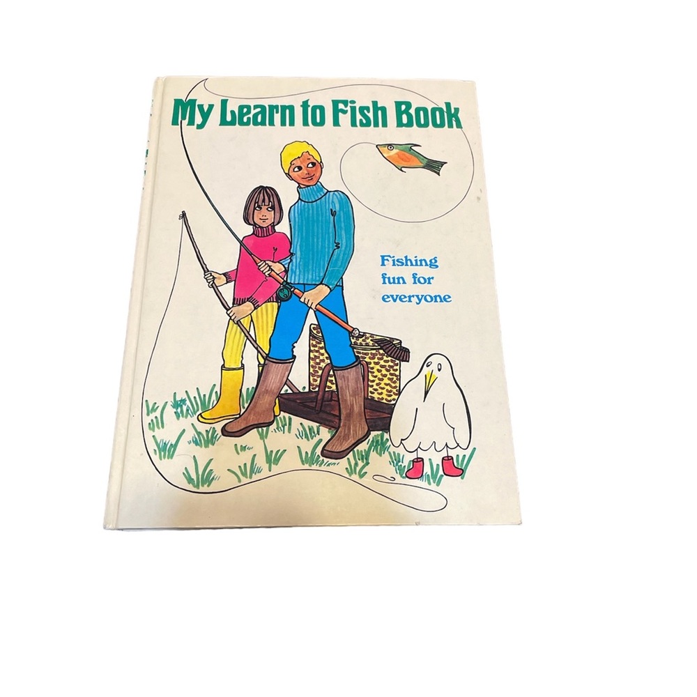 Vintage 1971 My Learn to Fish Book